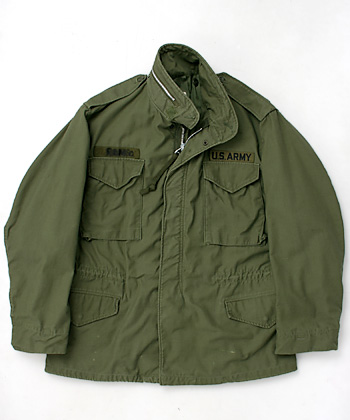 US(米軍) M65 フィールドジャケット・2nd Model/アルミジッパー/DSA-70