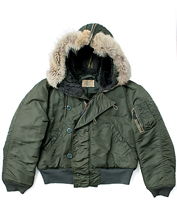 USAF(米空軍) N-2B フライト・ジャケット/コヨーテ ファー/DSA-71年