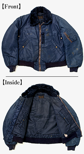 USAF(米空軍) 50's TYPE B-15C フライト・ジャケット/AF-30047/ALBERT