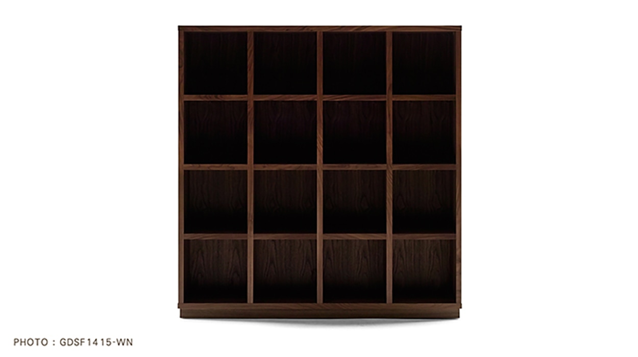 GRID SHELF(4列4段 : 幅147.2 × 奥行29.2 × 高さ152cm)の通販