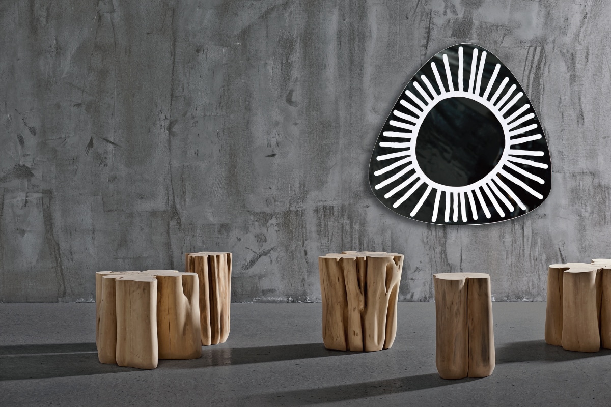 BRICK ジェルバゾーニ Gervasoni ブリック サイドテーブル 切り株