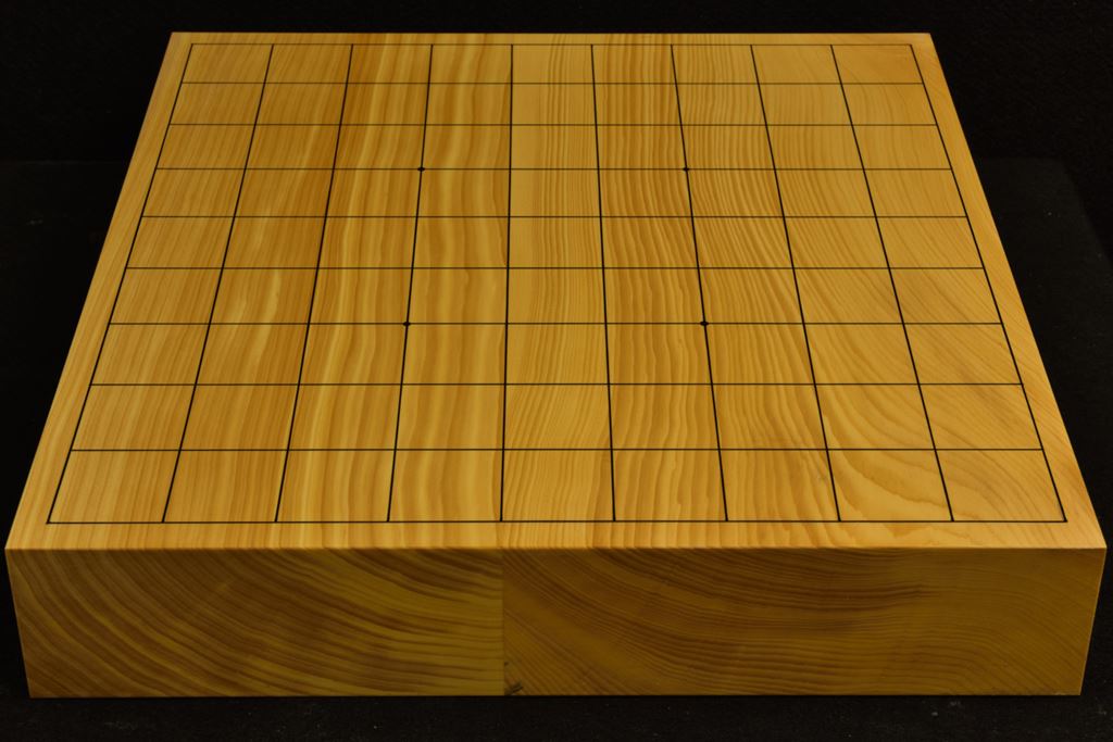 本榧卓上将棋盤 t6292