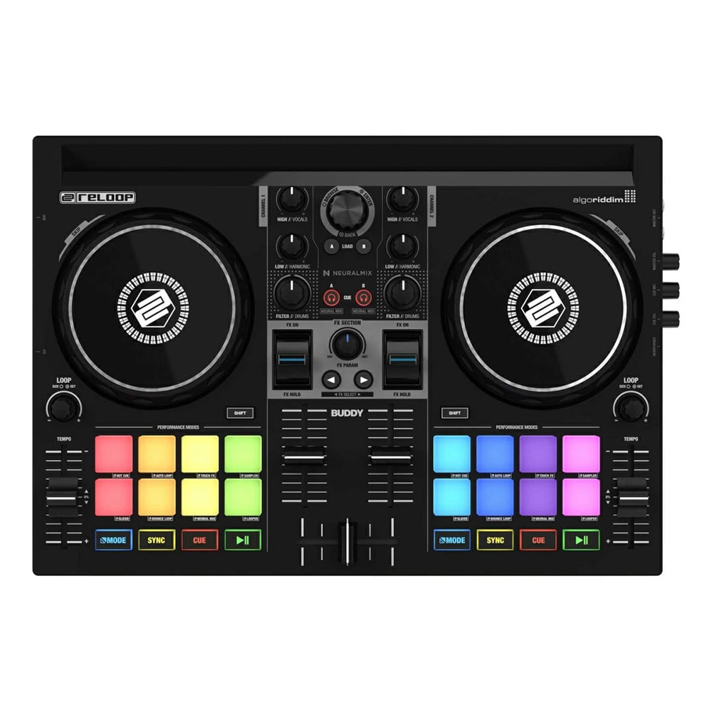Reloop DJコントローラー BUDDY 【djay + Apple Musicストリーミング