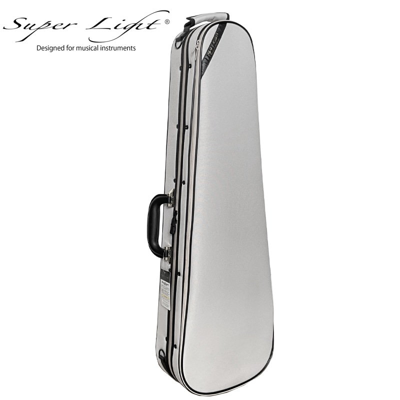 スーパーライト Shaped ケース バイオリン用 4/4 三角型 アイボリー