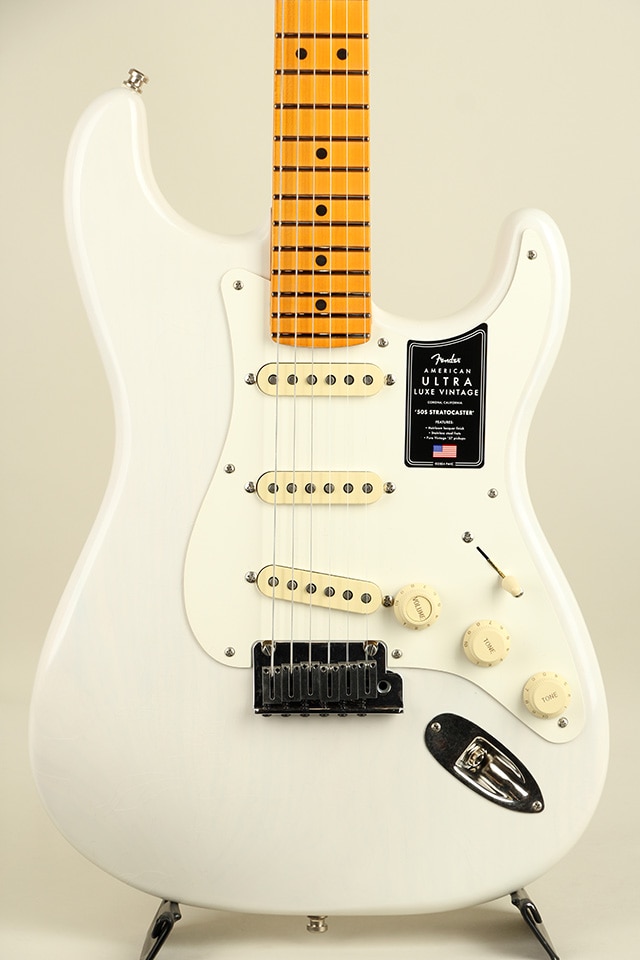 American Ultra Luxe Vintage '50s Stratocaster MN White Blonde【S/N