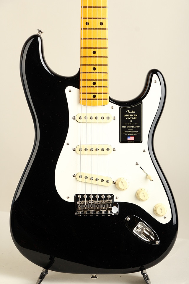 American Vintage II 1957 Stratocaster MN Black【S/N 2551577