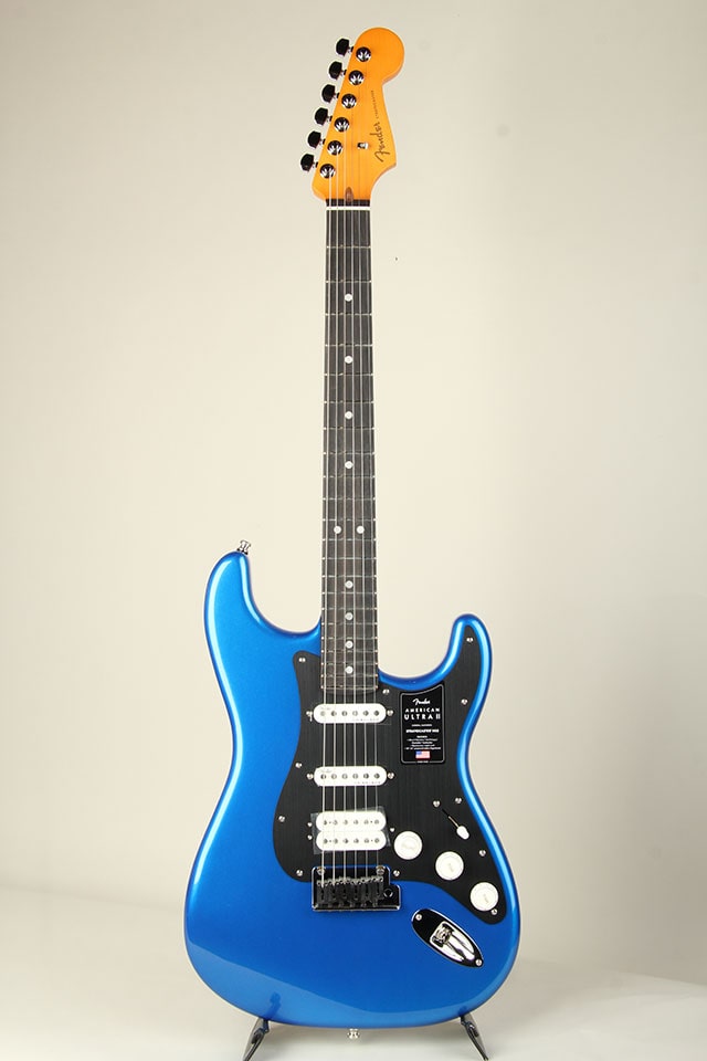 American Ultra II Stratocaster HSS Ebony Noble Blue【S/N