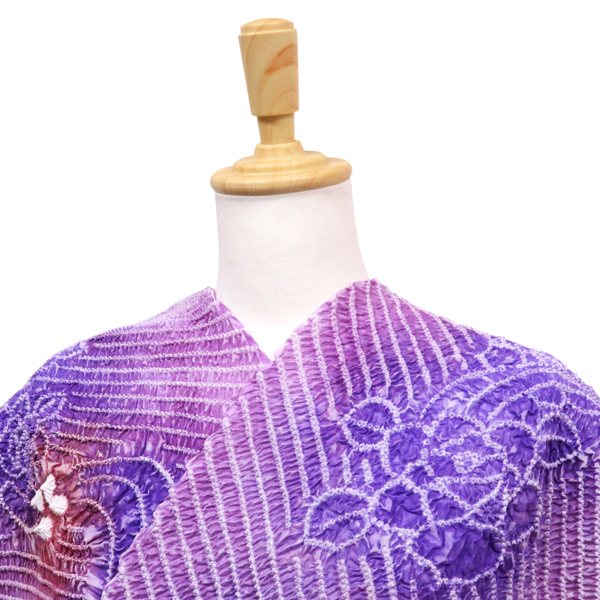 オンラインカタログ]絞り浴衣 有松鳴海しぼり 伝統工芸品 本絞り 疋田