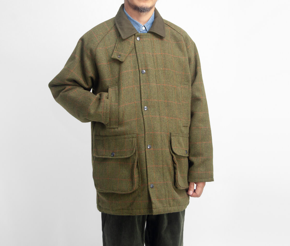 ROCKALL ロックオール SHOOTING ウールツイード 中綿 ハンティング