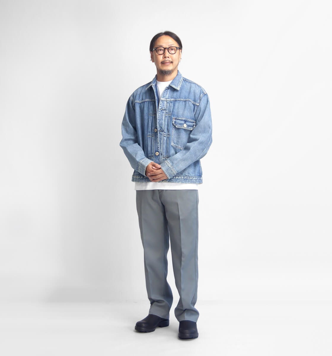 MANUAL ALPHABET マニュアルアルファベット ポリエステルツイル セミ