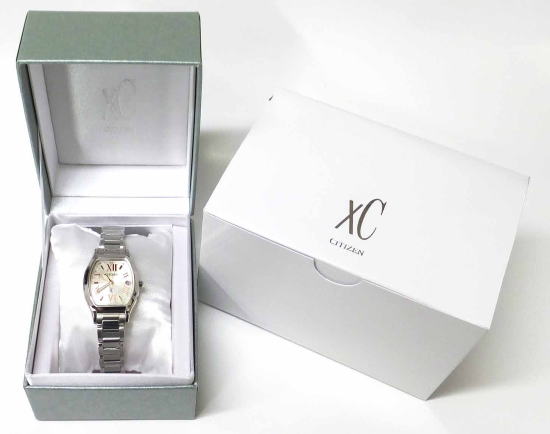 CITIZEN XCクロスシーES8150-56Aエコドライブ電波時計/正規販売店/JR