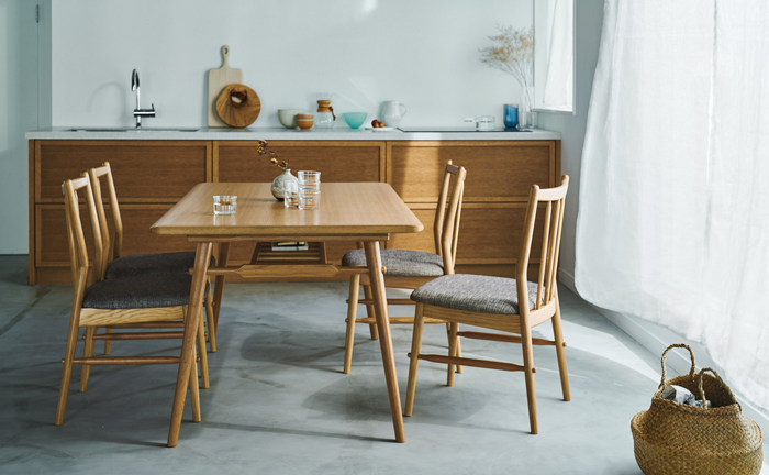 ダイニングテーブル DT-16-N150 CHERRY チェリー 桜屋工業 HOMEDAY