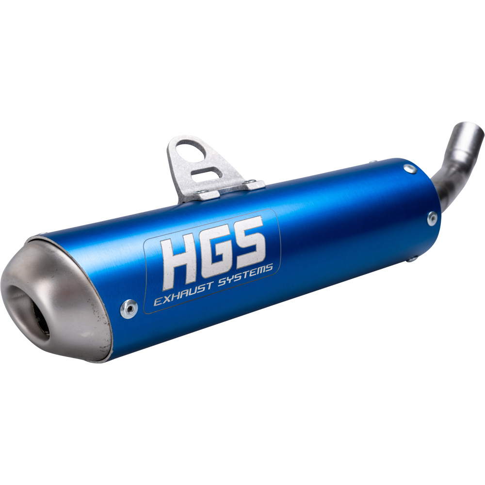 HGS Yamaha YZ125 22-25 Blue Silencer at MXstore
