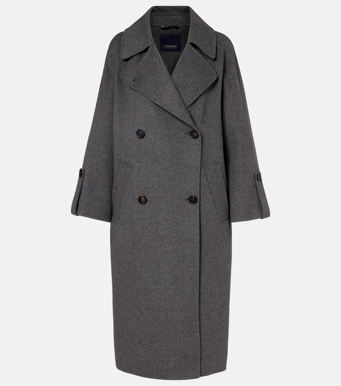 Alice virgin wool coat in grey - S Max Mara | Mytheresa
