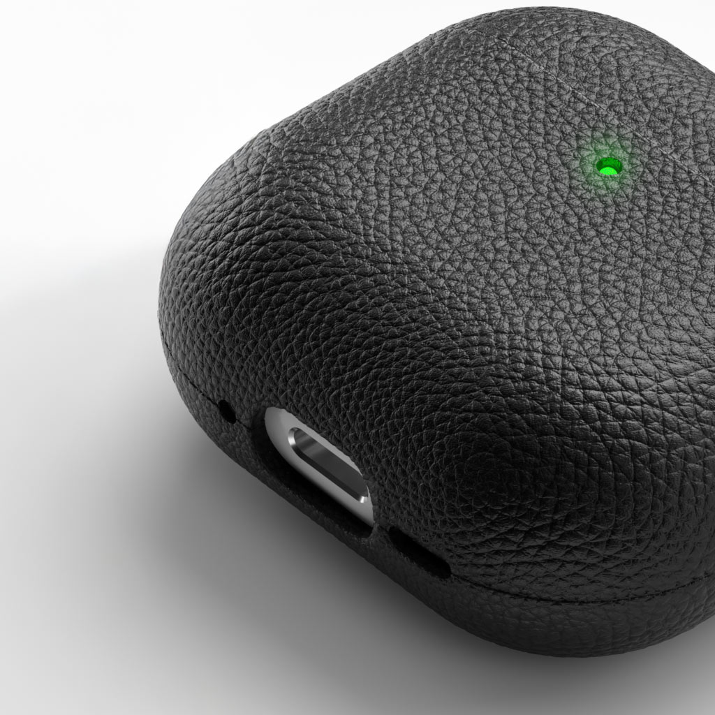 KeyBudz AirPods Pro 3 / AirPods 4 ケース イタリアン 本革ケース