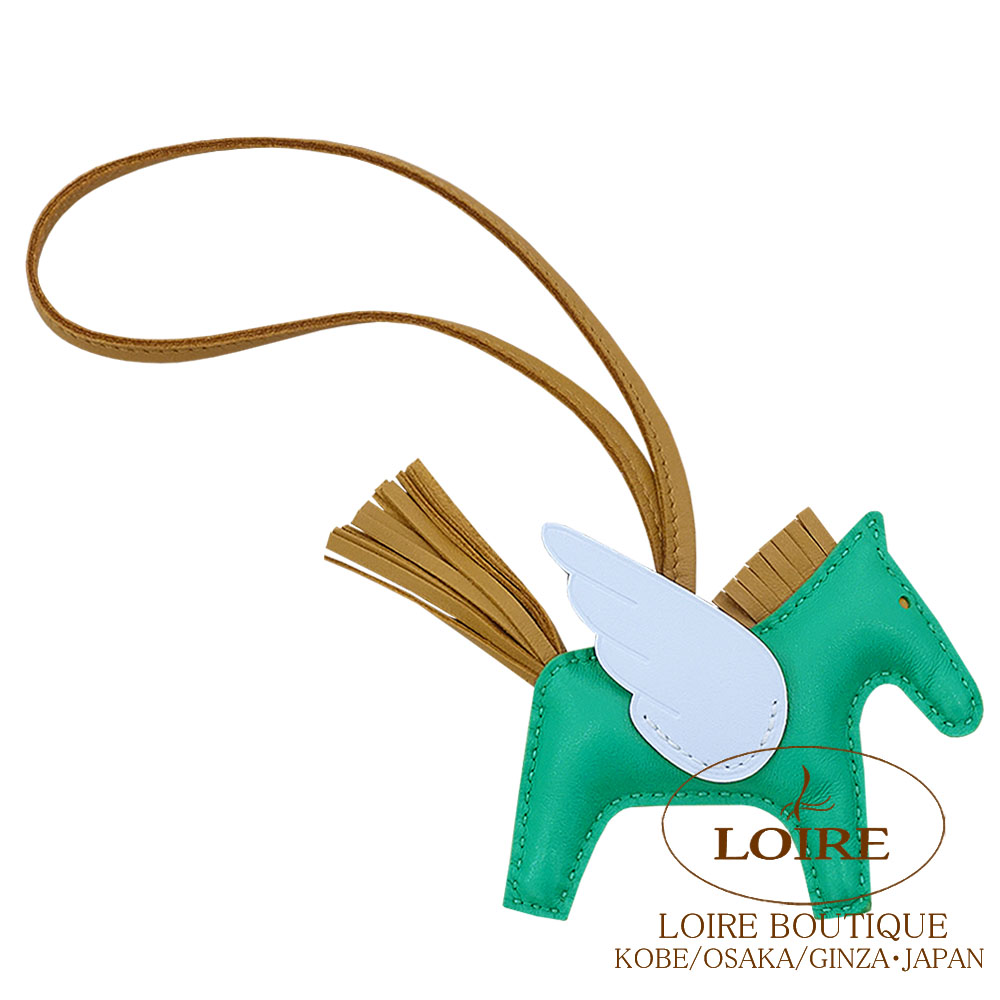 新品　HERMES エルメス　ペガサス pm チャーム HERMES（エルメス） ロデオチャームペガサスPM ブラック/エトゥープ