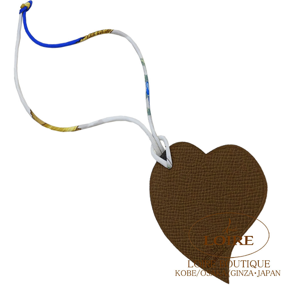 美品✨ エルメス プティアッシュ ハート トゴ エプソン バッグチャーム エルメス<br>petit h [プティ アッシュ] チャーム<br>ハート PM<br