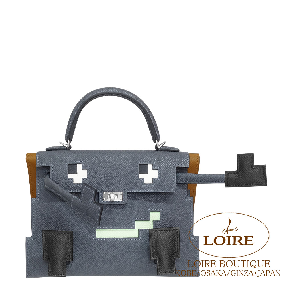 ショルダーバッグ　ケリー　ドール　ピクト エルメス<br>ケリードールピクト<br>グリミスティ×クロ×ヴェールフィズ