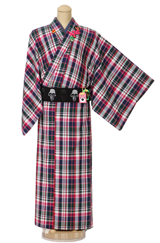 hide×odasho HI-HO! Pink Check ＆ Skull Loje（ロジェ）-京呉館レンタル-