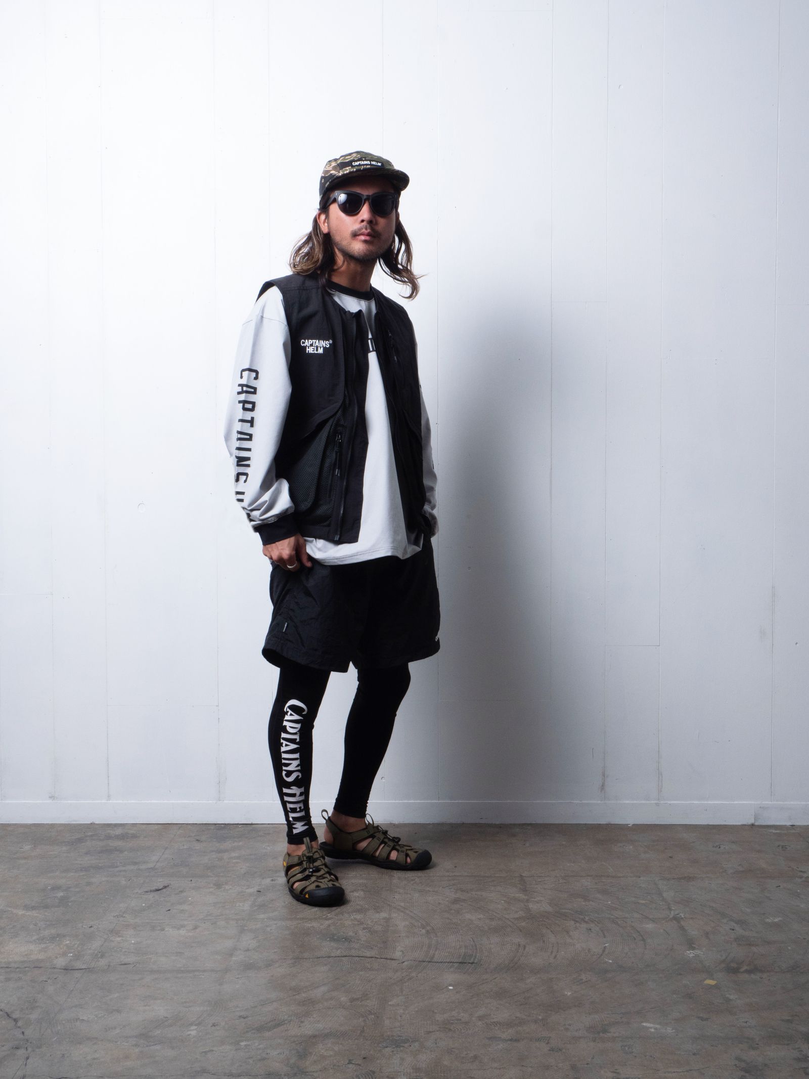 CAPTAINS HELM - ACTIVE TECHNOLOGY TIGHTS (BLACK) / アクティブ