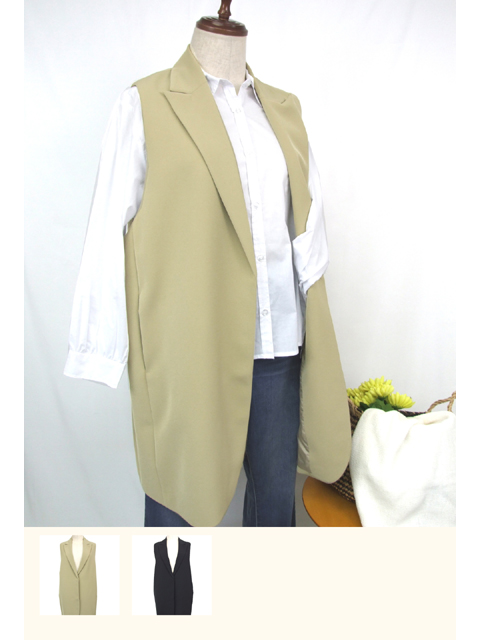 大きいサイズレディース通販|ベスト・ジレ