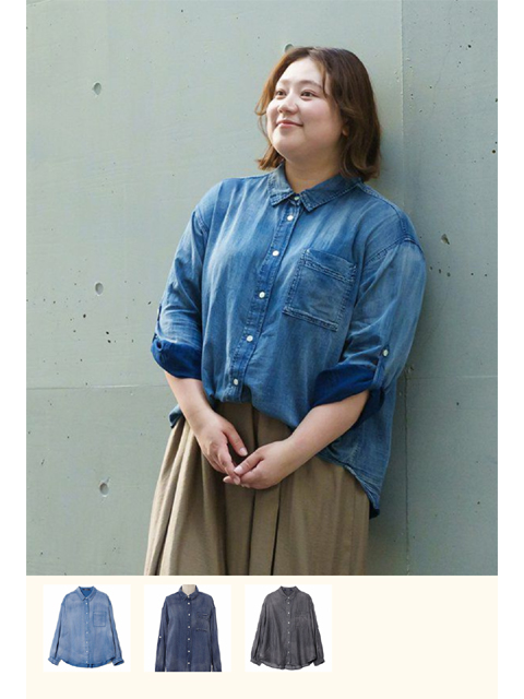 AS KNOW AS olaca|アズ ノゥ アズ オオラカの大きいサイズレディース