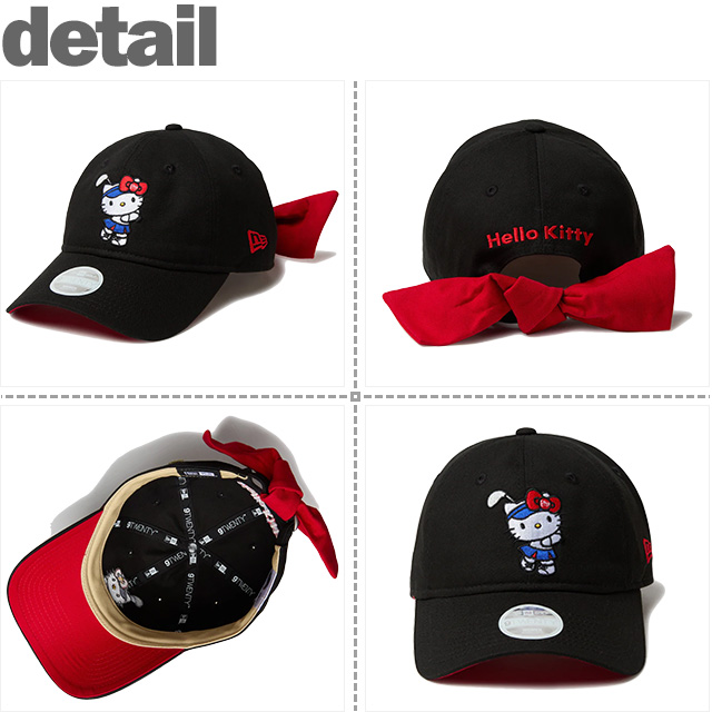ニューエラ) NEWERA Women's 9TWENTY HELLO KITTY ハローキティ リボン