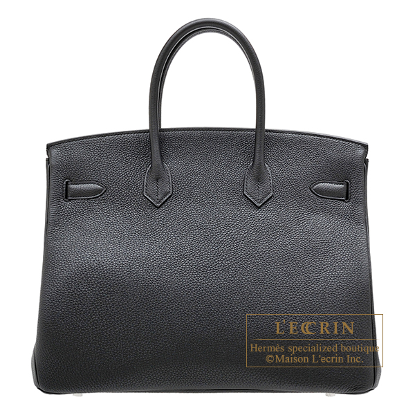 エルメス バーキン35 ブラック トゴ シルバー金具 | エルメス