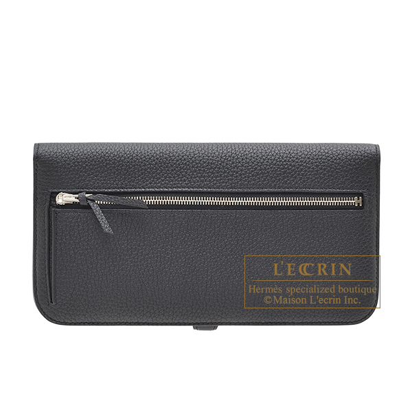 エルメス ドゴンロング ブラック トゴ シルバー金具 | エルメス