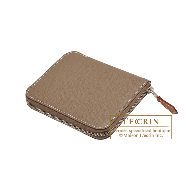 エルメス アザップ シルクイン コンパクト エトゥープ/ ナタ ヴォー