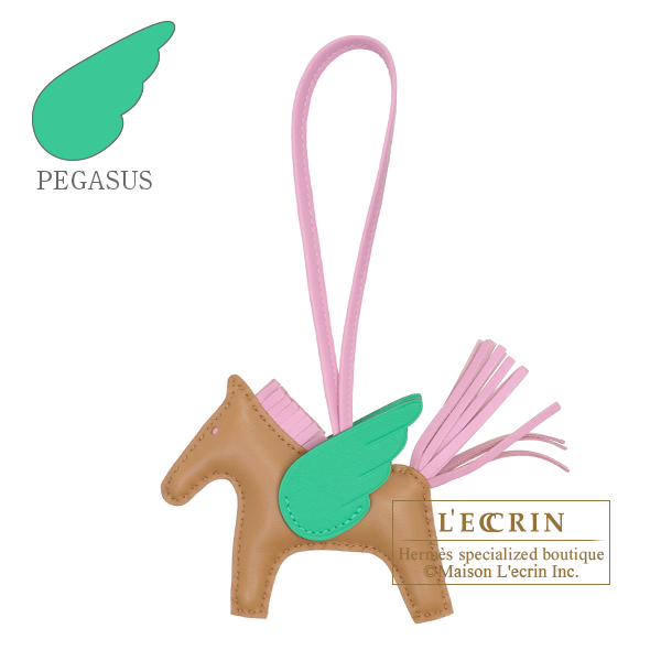 エルメス ロデオチャームペガサスPM チャイ/モーヴシルベストル/ミント