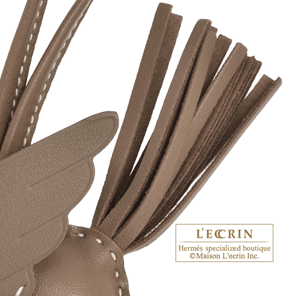 エルメス ロデオチャームペガサスPM エトゥープ アニョーミロ/スイフト