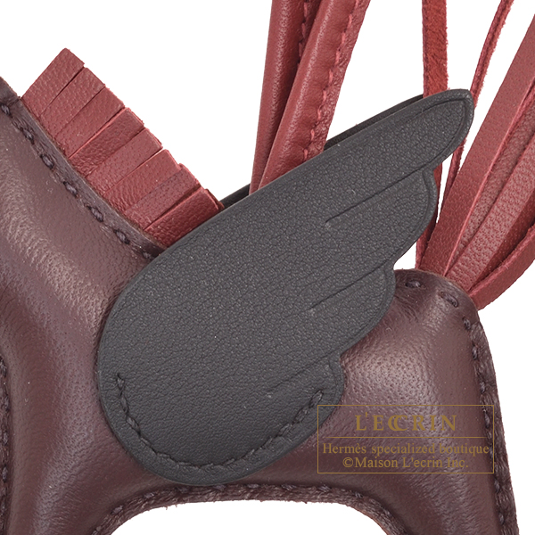 エルメス ロデオチャームペガサスPM ルージュセリエ/ルージュアッシュ