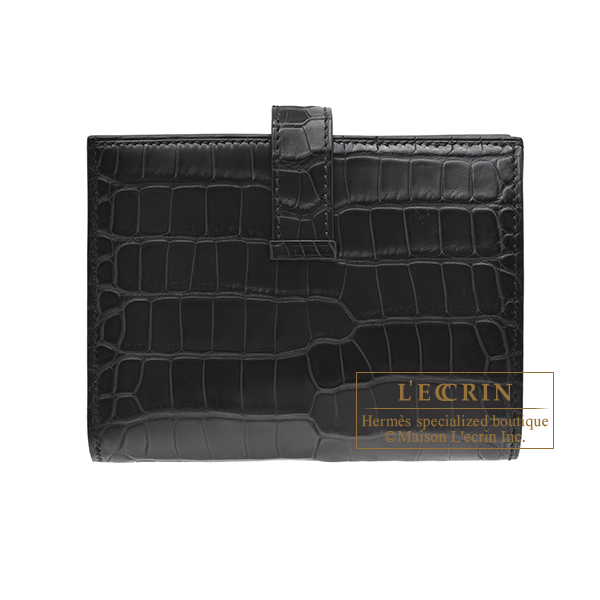 エルメス ベアンコンパクトモノクローム ソーブラック ブラック