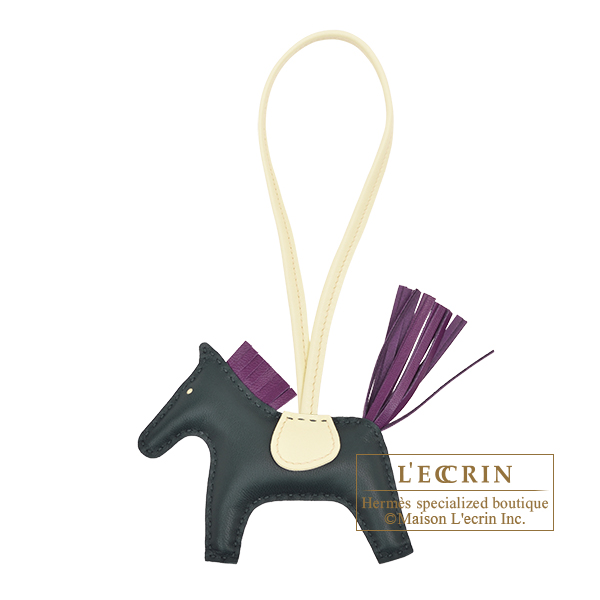 エルメス ロデオチャームPM ヴェールシプレス/ ヴィオレ アニョーミロ