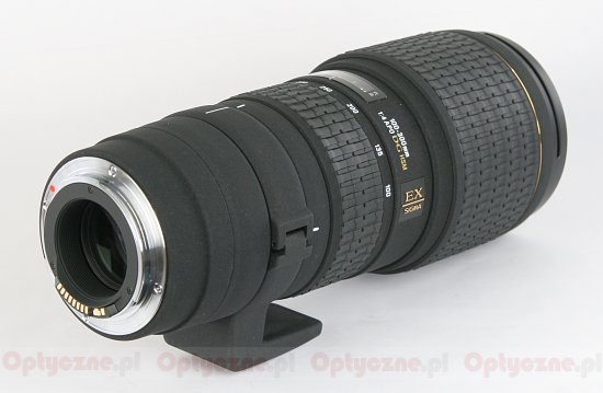 Sigma 100-300 mm f/4 DG EX APO IF HSM review - Build quality