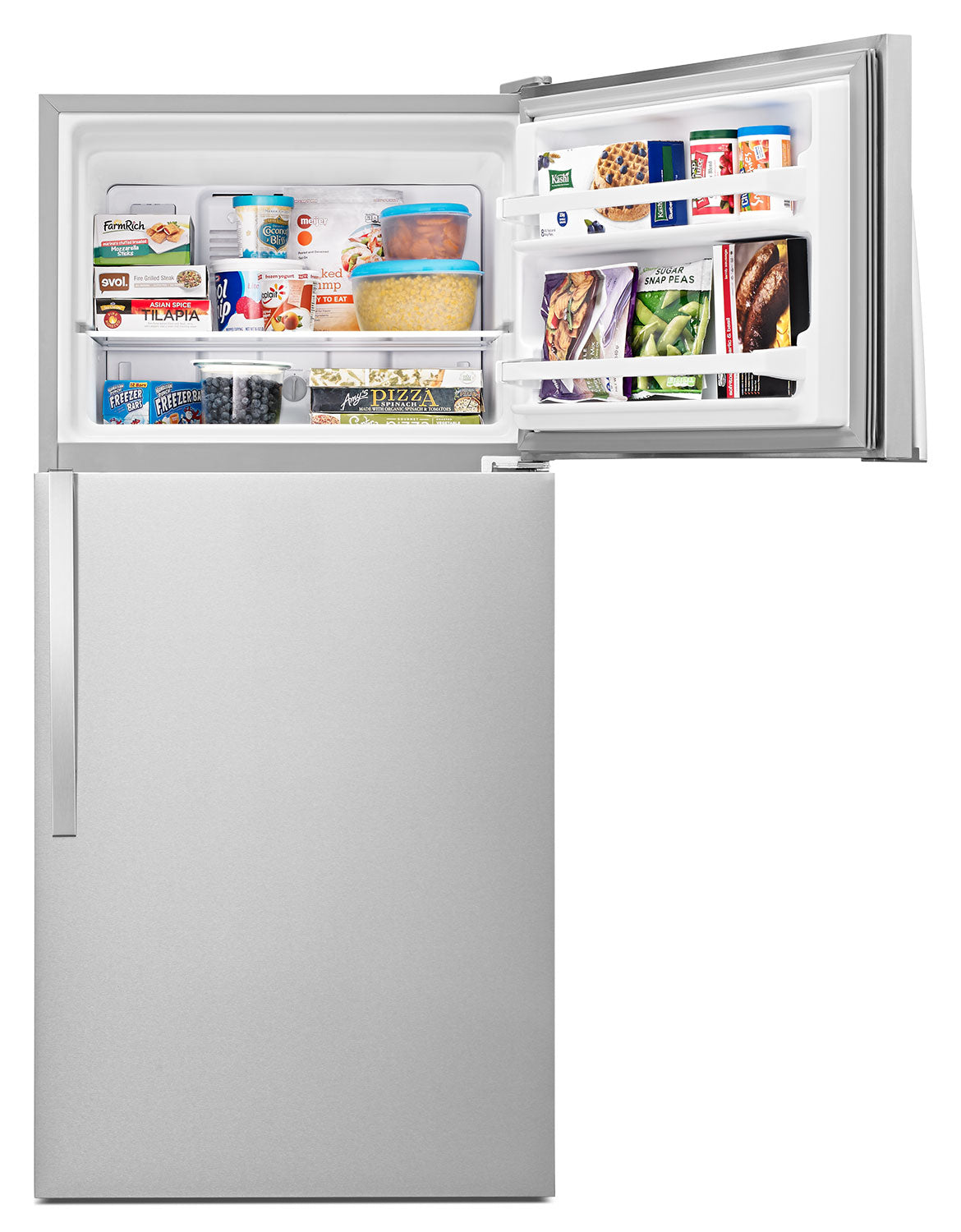 Whirlpool Stainless Steel Top-Freezer Refrigerator (18.25 Cu. Ft