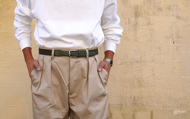 KAPTAIN SUNSHINE キャプテンサンシャイン Rubber Belt 商品詳細