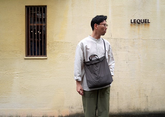 ENDS and MEANS エンズアンドミーンズ Packable Shoulder Bag