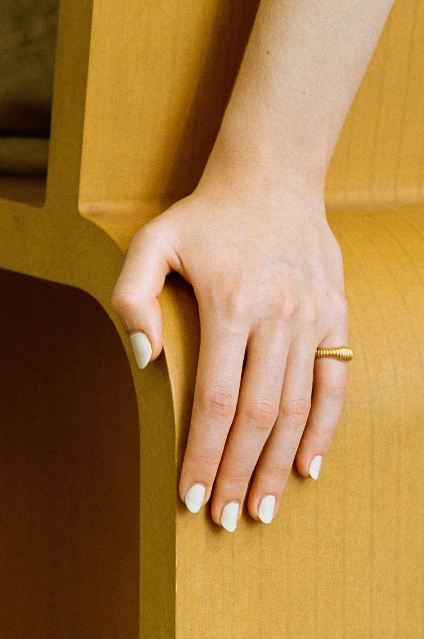 ASAMI FUJIKAWA - Shell Ring（pinky）2202008 Gold / ピンキーリング