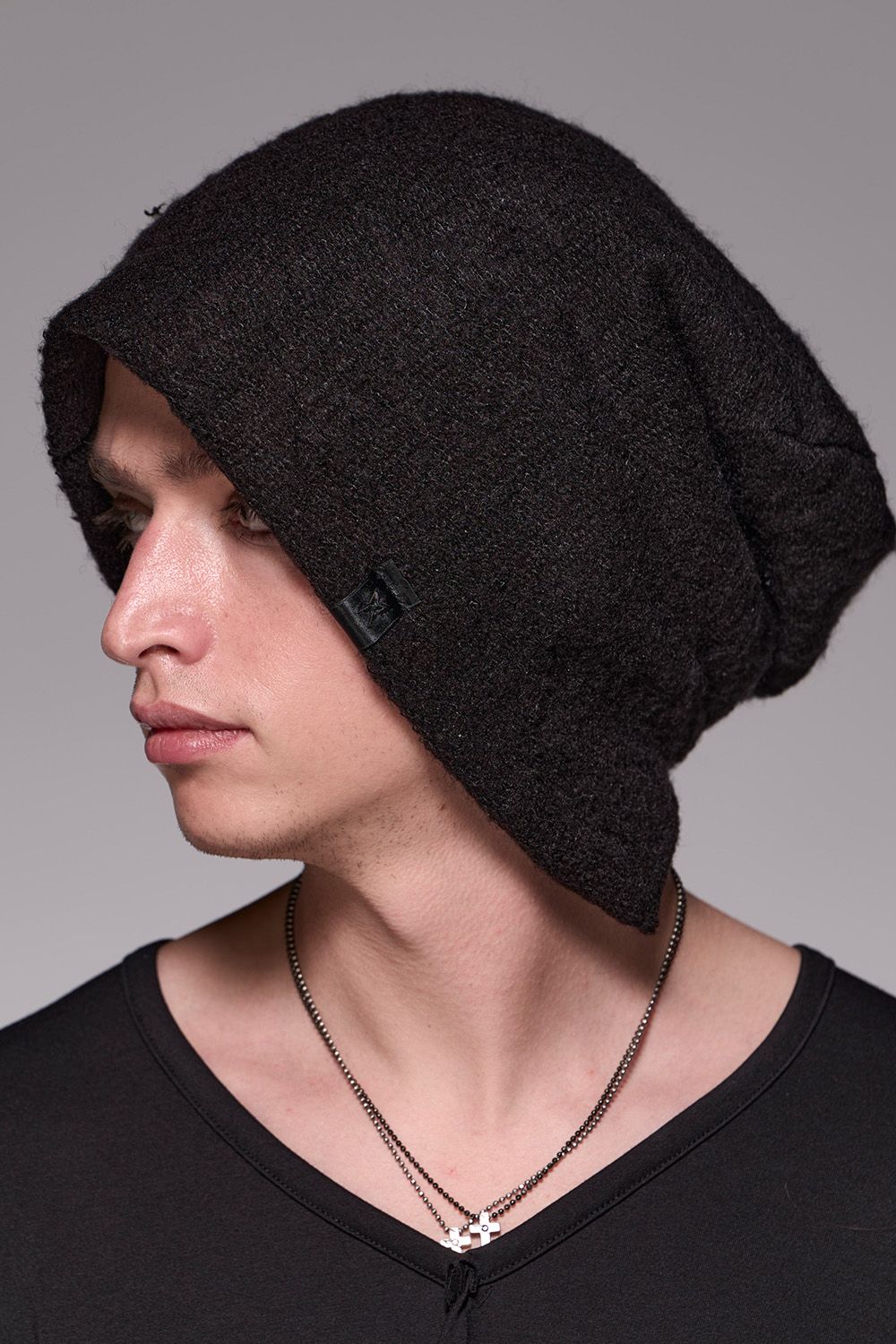 kiryuyrik - Damage Border Cap / ダメージボーダー ニット キャップ