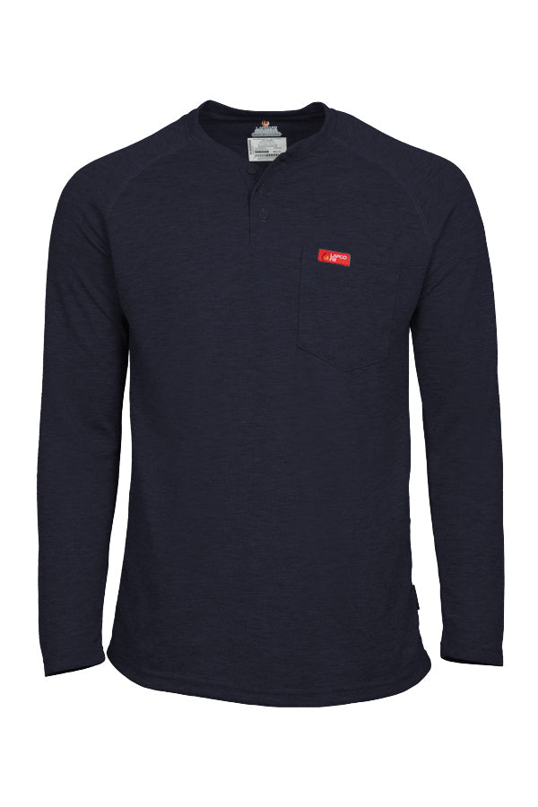 FR Pocket T-Shirt | 6oz. 93/7 Knit | Navy