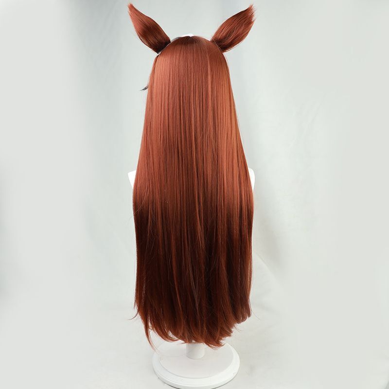 ウマ娘 プリティーダービー シンボリルドルフ コスプレウィッグ 耳付き