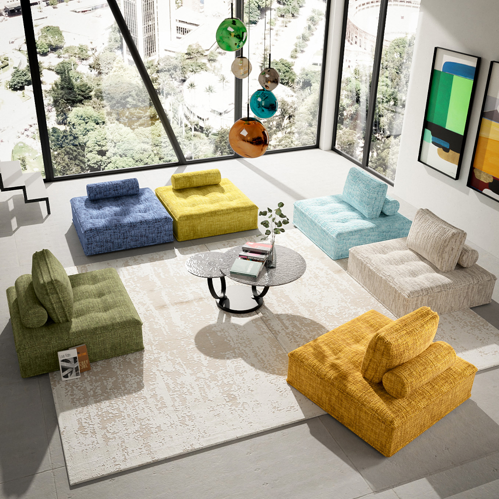 ポルトフィーノ エレメンツ ソファ グレー - カウチソファ・コーナー