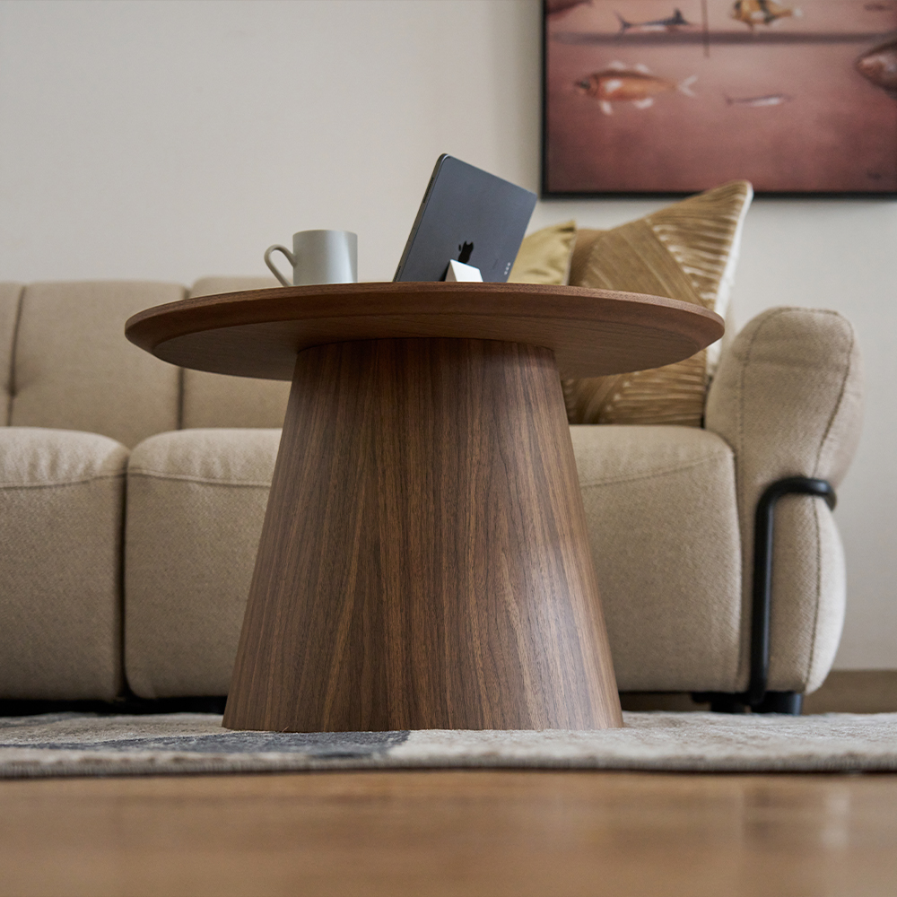 アルゴスⅡ リビングテーブル 60（Black） - ローテーブル・リビング