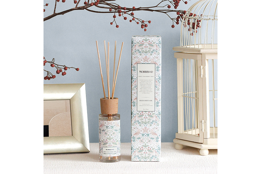 SIMPLY MORRIS（シンプリーモリス）リードディフューザー（いちご泥棒