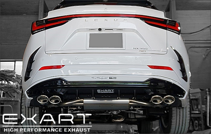 レクサスNX 20系専用 EXART ONE マフラーの販売ページです。｜レクサス
