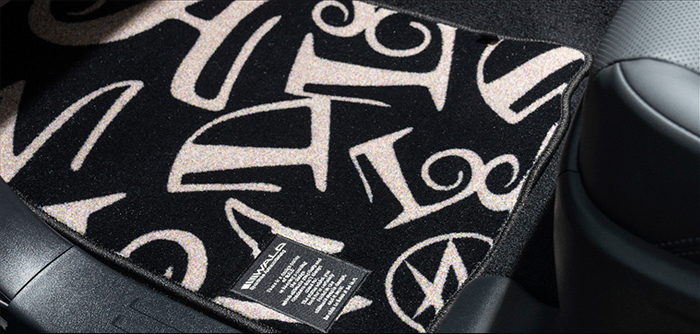 レクサス LX専用 WALD フロアマット(ダンシングロゴ)の販売ページです