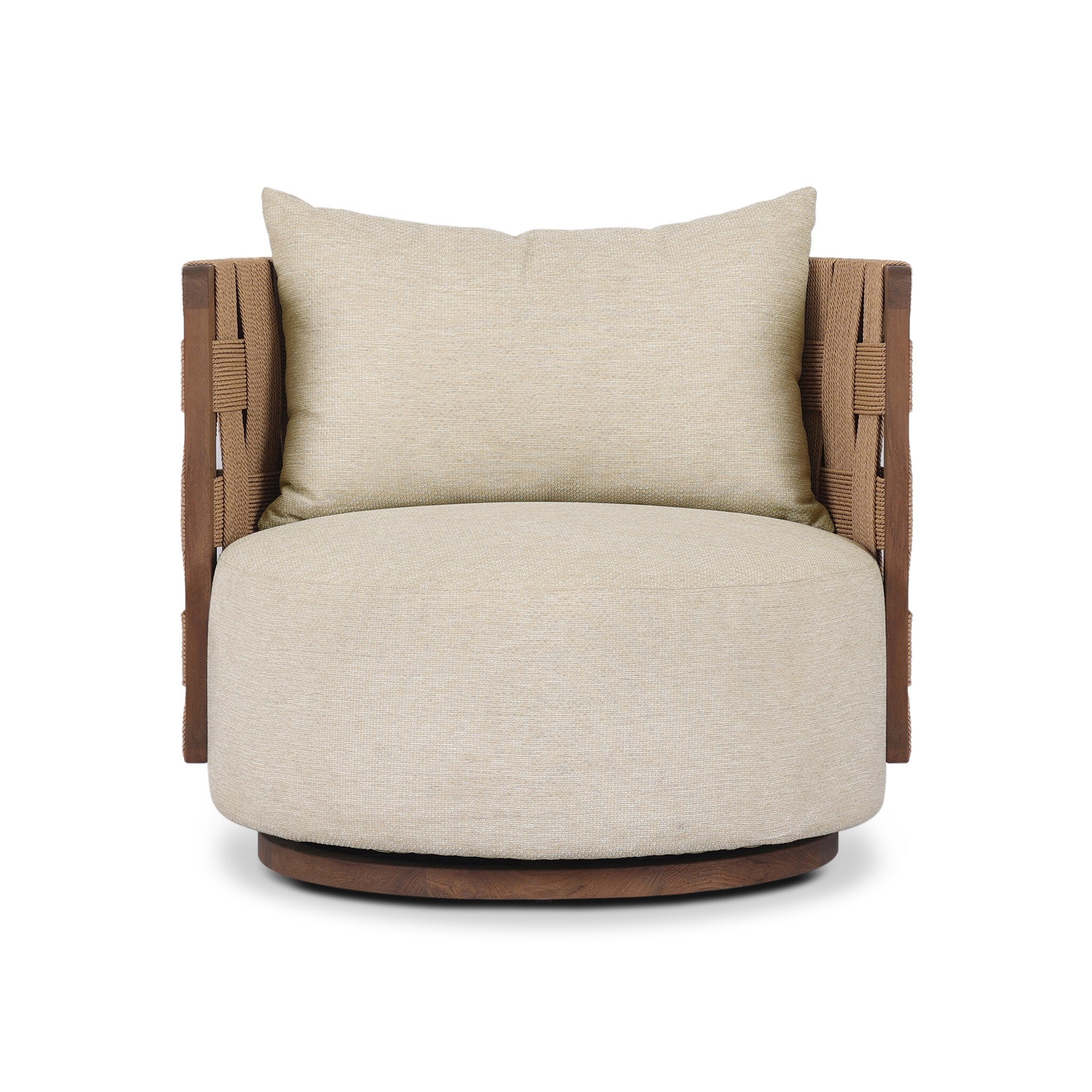 Burch Outdoor Chair in Casa Cream – Luna Furniture