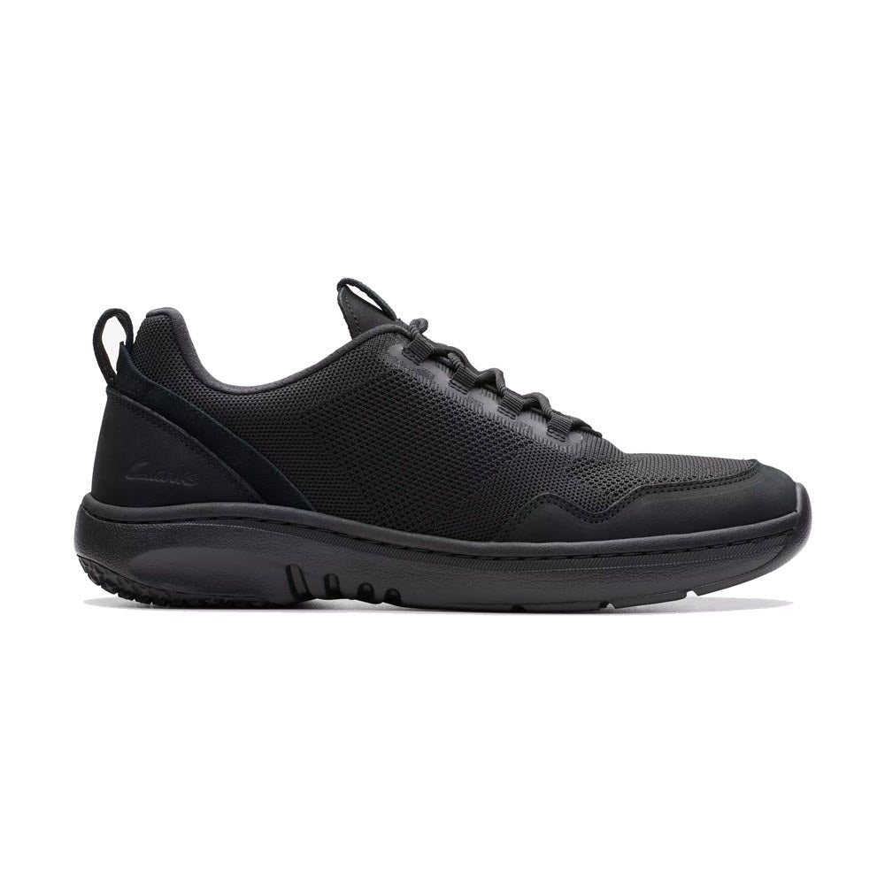 CLARKS PRO KNIT LACE OXFORD BLACK - MENS - Lamey Wellehan Shoes